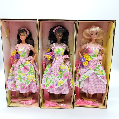 Lotto bambole barbie petali - lotto,
