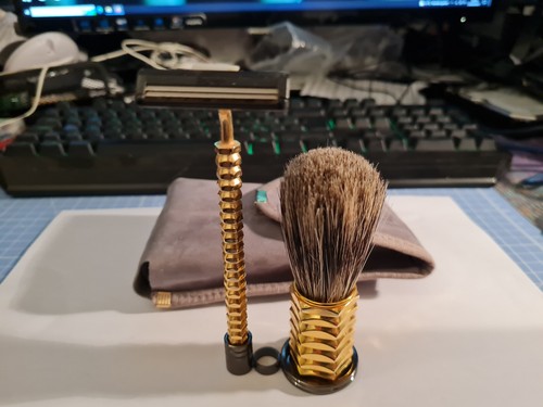 Set barba vintage con - da,