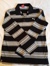 POLO PUMA UOMO MANICHE LUNGHE TAGLIA M