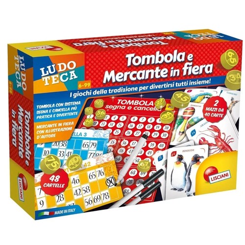 Lisciani giochi tombola - lisciani, e
