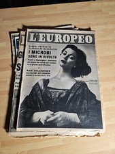 L'europeo Settimanale D'epoca
