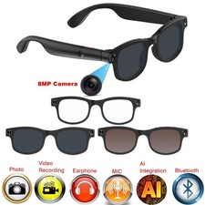 Occhiali AI con fotocamera 8MP