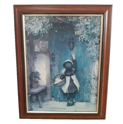 Quadro stampa vintage con