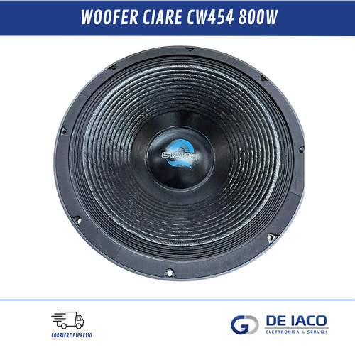 Woofer ciare cw454 800w