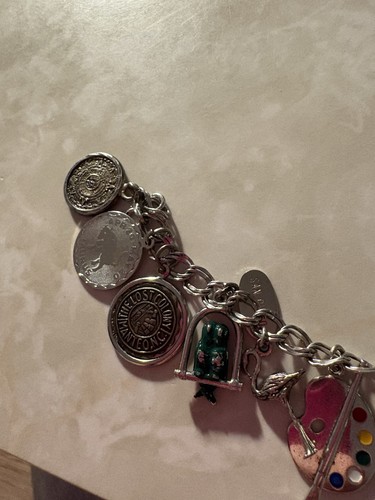 Bracciale charm vintage - bracciale,