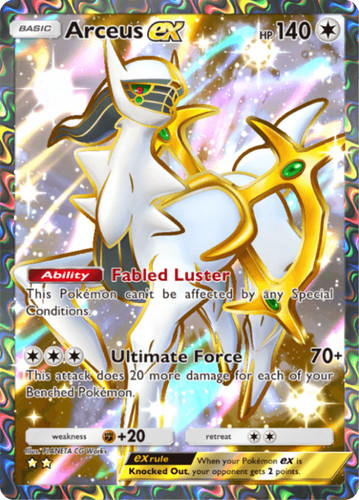 Digital card arceus - arceus, full