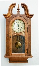 " Sheffield " un Elegante Stoneybrook Solido Quercia Muro Orologio W/Westminster