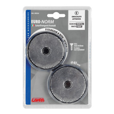 Lampa 20524 Catarifrangente Rotondi con Foro Bianchi Omologati (t9n)