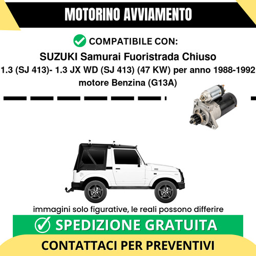 Motorino avviamento suzuki - avviamento,