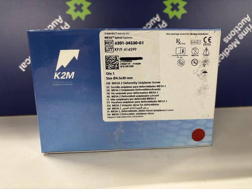 Lotto viti spinali k2m - spinali, mesa