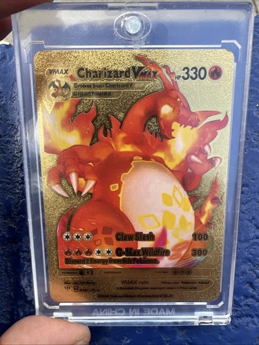Carta pokemon charizard vmax - carta,