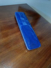 Raro astuccio Nivada Grenchen vintage velluto blu e oro