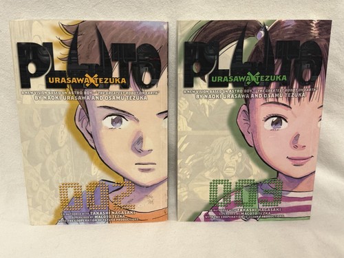 Pluto manga volumi inglese - pluto,