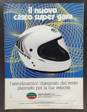 ADVERTISING PUBBLICITA' BIEFFE IL NUOVO CASCO SUPER GARA DISEGNATO DAL VENTO