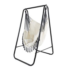 Sedia sospesa con supporto in