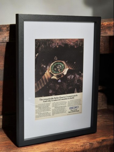 Pubblicità seiko vintage - pubblicità,