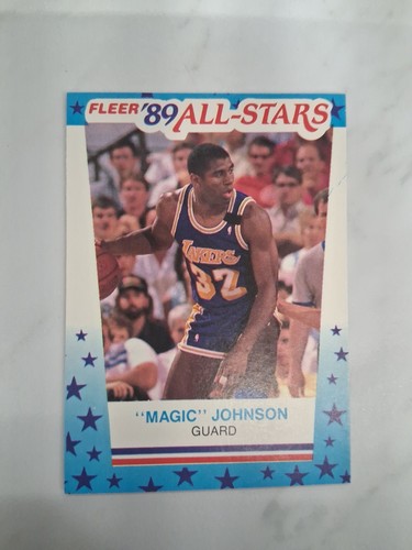 1989 fleer magic johnson - magic, #5
