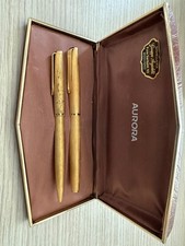 penne aurora - set coppia penna biro e penna stilografica