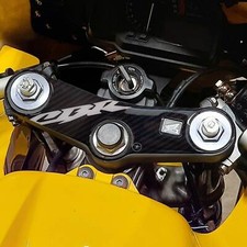 Adesivo Honda Protezione piastra sterzo forcella moto Cbr600rr 2003-04 Bianco