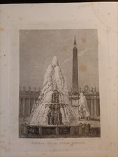 Stampa incisione G. Cottafavi