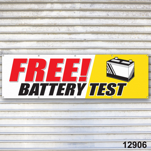 Insegna banner test - banner,