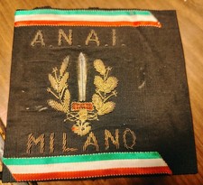 FASCIA DA BRACCIO ANAI ASSOCIAZIONE NAZIONALE ARDITI ITALIANI RICAMATA