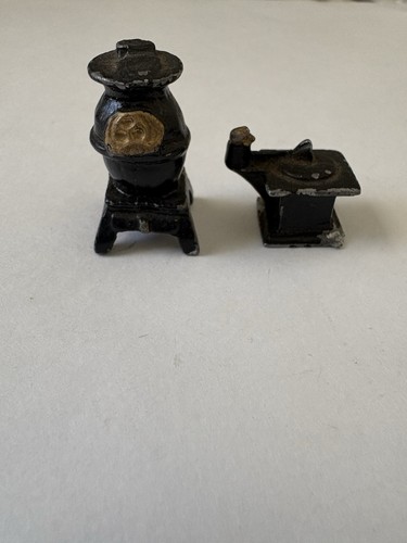 Vintage miniatura ghisa nera