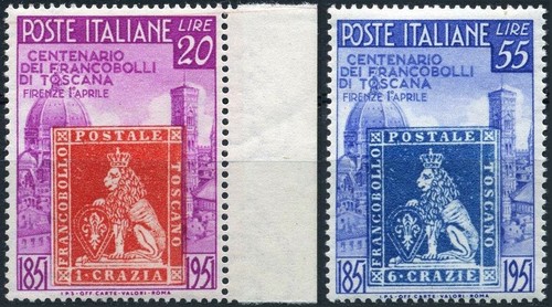 Italia 1951 serie francobolli - 1951,