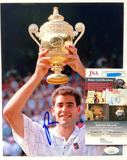 FOTO FIRMATA PETE SAMPRAS 8X10