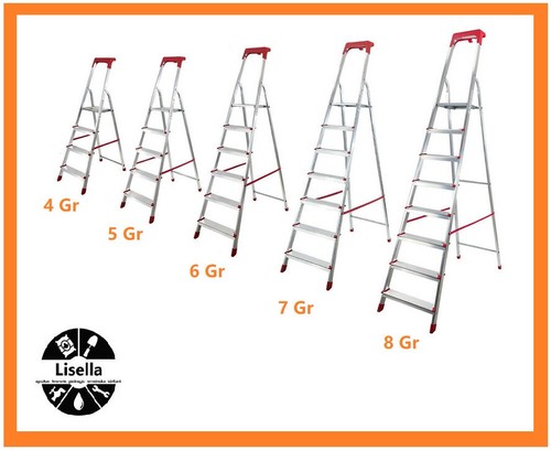 Scala scaletta alluminio - scala,