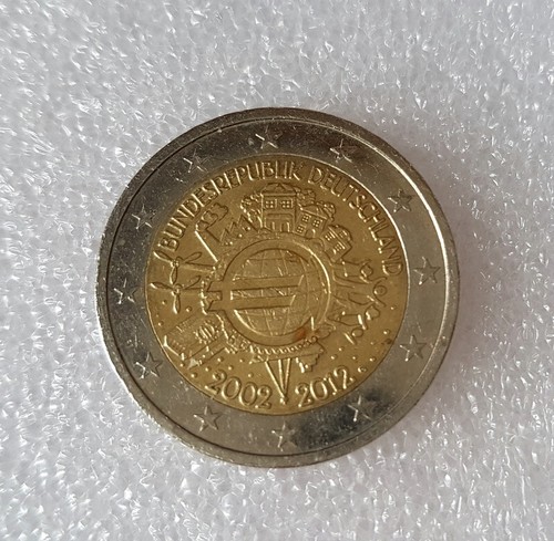 Pièce monnaie euro - 2,