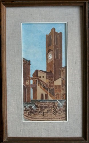Arte naif bergamo piazza - arte, naif-