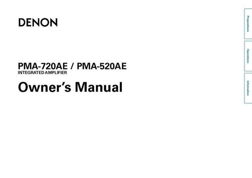 Denon pma 720ae - pma-720ae, ricevitore