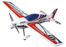 RR AcroMaster PRO blu rosso acrobazia 3D brushless senza LiPo Multiplex MPX