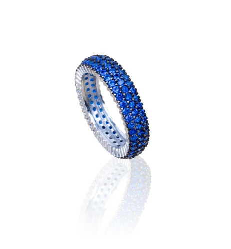 Veretta linee con zirconi - 3,