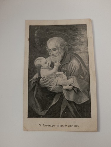 Santino epoca san giuseppe - santino, d'epoca