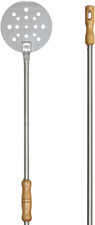 Pala per Cuocere Forata Ø 18 Cm. Inox, H. 170 Cm.