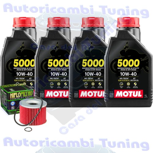 Kit tagliando olio motul 5000 - kit,