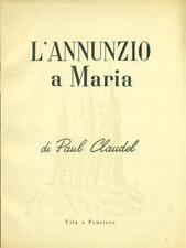 L'ANNUNZIO A MARIA CLAUDEL