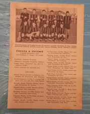 FOGGIA & INCEDIT  e GENOA