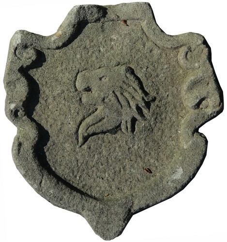 Stemma pietra testa di - stemma,