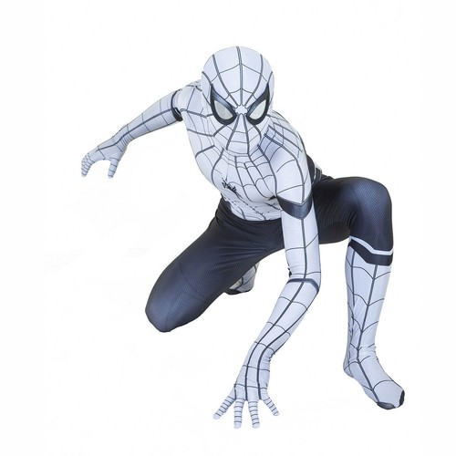 Costume spider man - spider-man, bianco