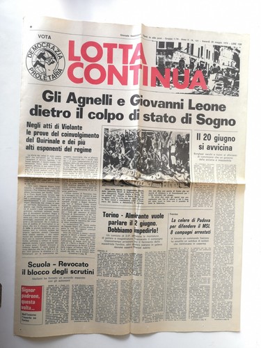 Quotidiano lotta continua - quotidiano, 28
