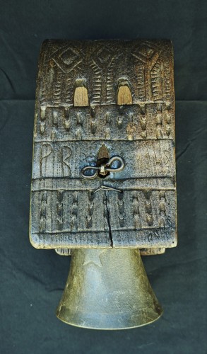 Campana con collare legno - campana,