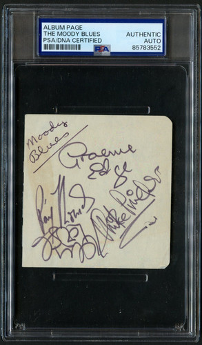 The moody blues autografo - moody,