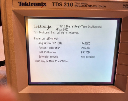 Tektronix tds 210 - tds,