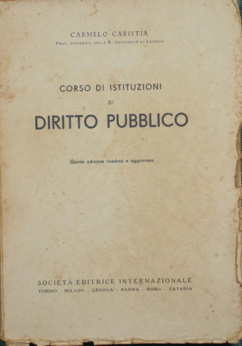 Corso istituzioni di - corso,