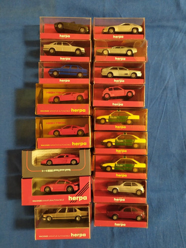 Herpa lotto blocco vetture - in,