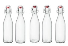Bottiglia vetro 1 litro - vetro,