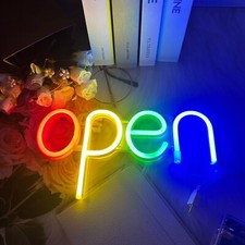 Insegna aziendale APERTA LED